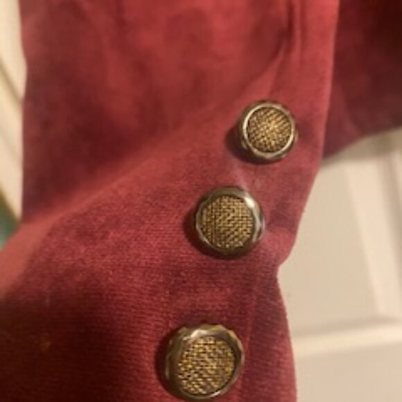 Vintage Velvet Style Coat - Picture 3 of 6